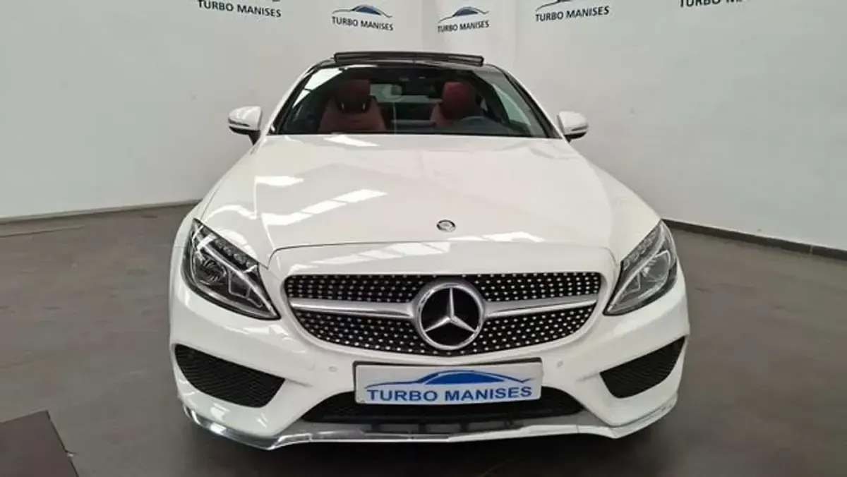 Usado Mercedes C220 170 CV (125 kW) 2017 Blanco Coupe