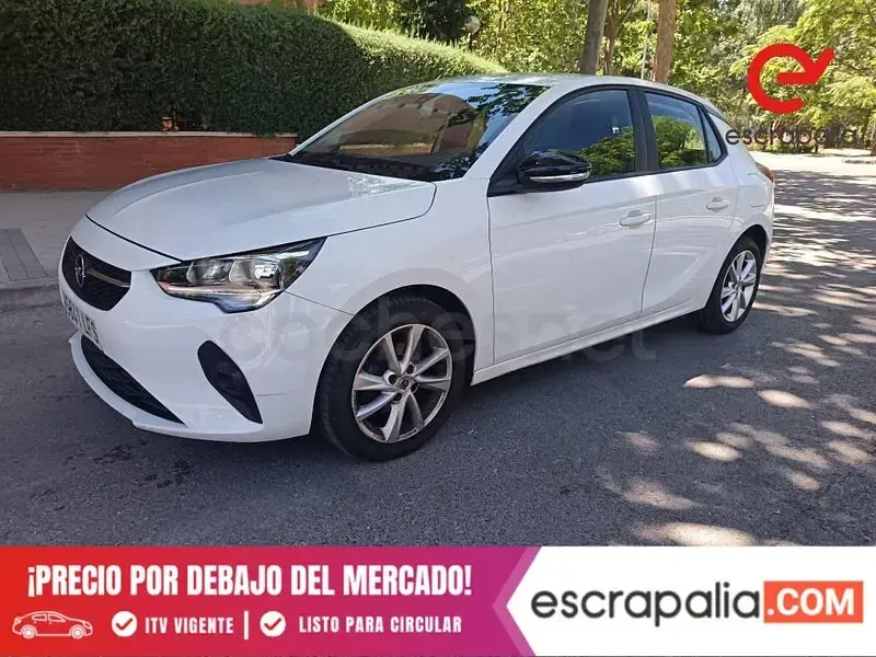Usado Opel Corsa Edition 75 CV (55 kW) 2020 Blanco Utilitario