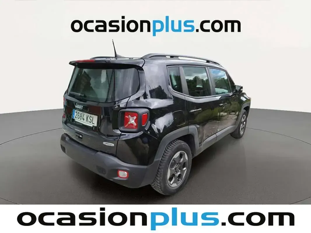 Usado Jeep Renegade 106 CV (77 kW) 2018 Negro SUV