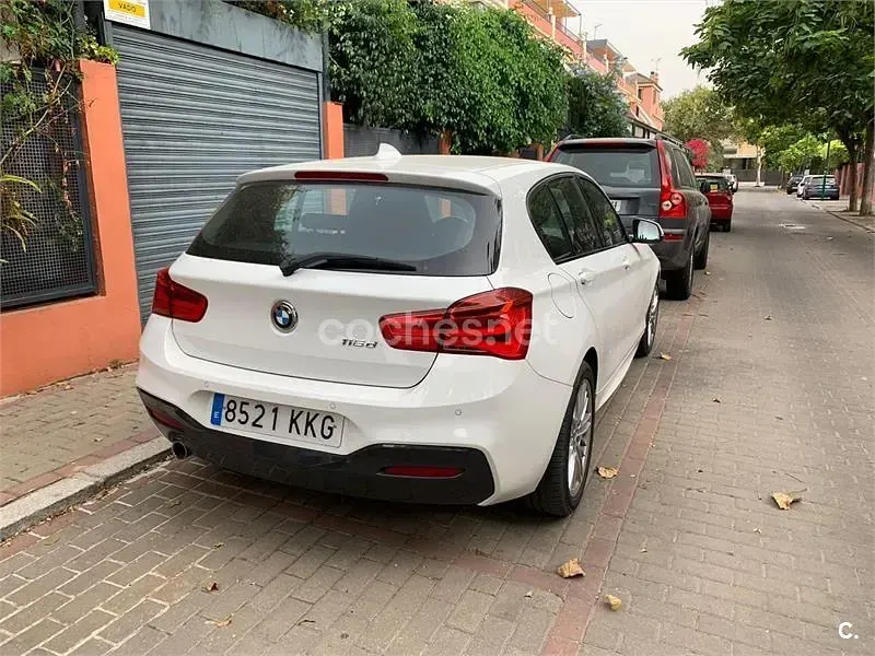 Usado BMW 116 Efficient Dynamics 116 CV (85 kW) 2018 Blanco Utilitario