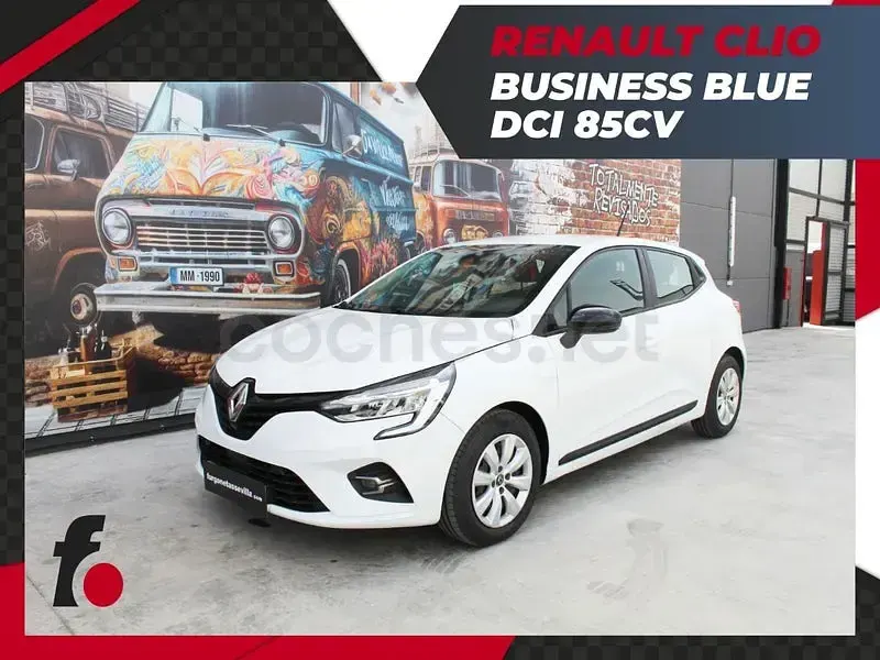 Usado Renault Clio IV Business 85 CV (62 kW) 2019 Blanco Berlina