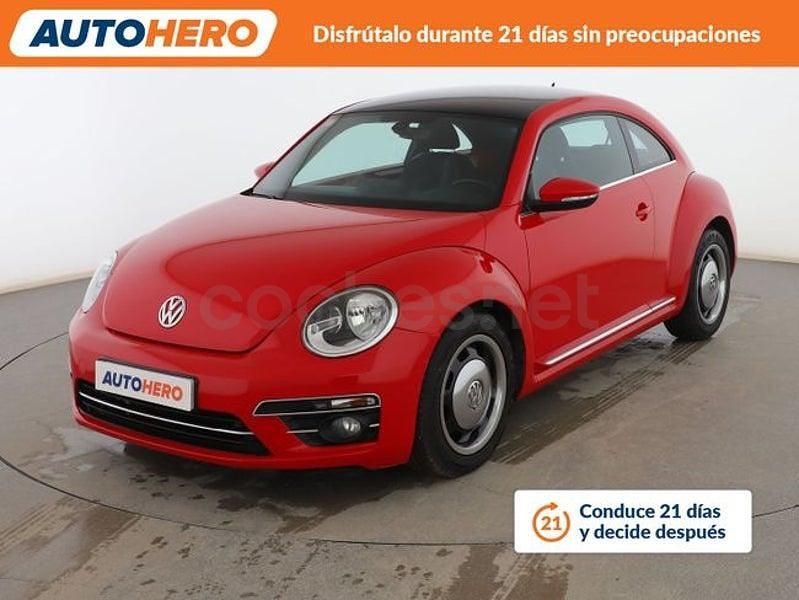 Usado VW Beetle Design 105 CV (77 kW) 2017 Rojo Utilitario