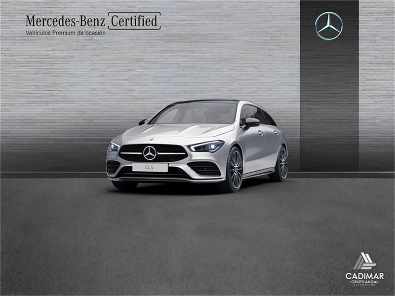 Plata iridio Usado 2021 Mercedes CLA250 Shooting Brake Familiar | 33.900 € (Un poco caro) - Imagen 1/4