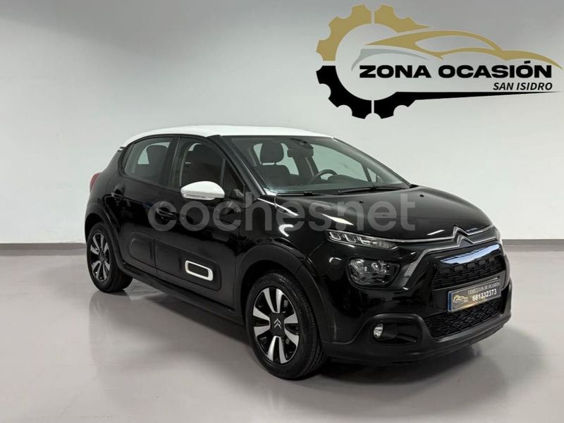 Negro Usado 2022 Citroën C3 Feel Utilitario | 10.990 € (Precio justo) - Imagen 1/4