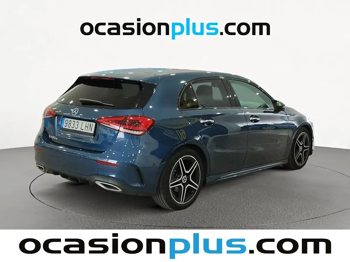 Usado Mercedes A200 AMG 150 CV (110 kW) 2020 Azul Utilitario