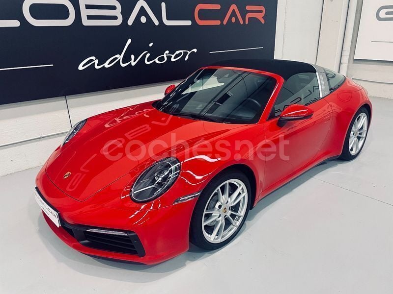 Rojo Usado 2023 Porsche 911 Targa 4 Descapotable | 169.900 € - Imagen 1/4