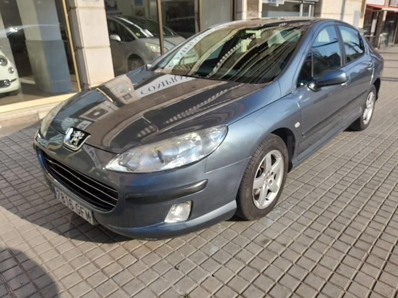 Usado Peugeot 407 125 CV (91 kW) 2008 Azul Berlina