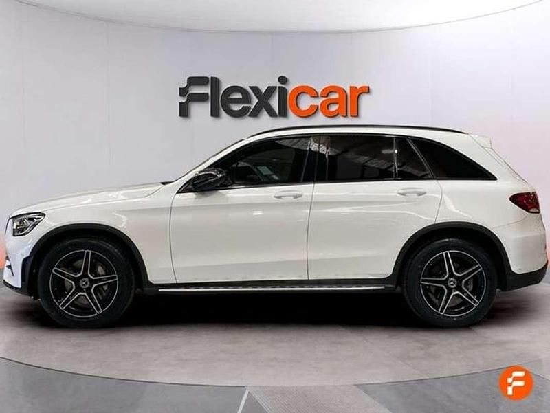 Usado Mercedes GLC220 194 CV (142 kW) 2021 Blanco SUV