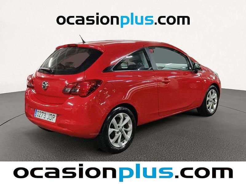 Usado Opel Corsa Selective 90 CV (66 kW) 2015 Rojo Utilitario