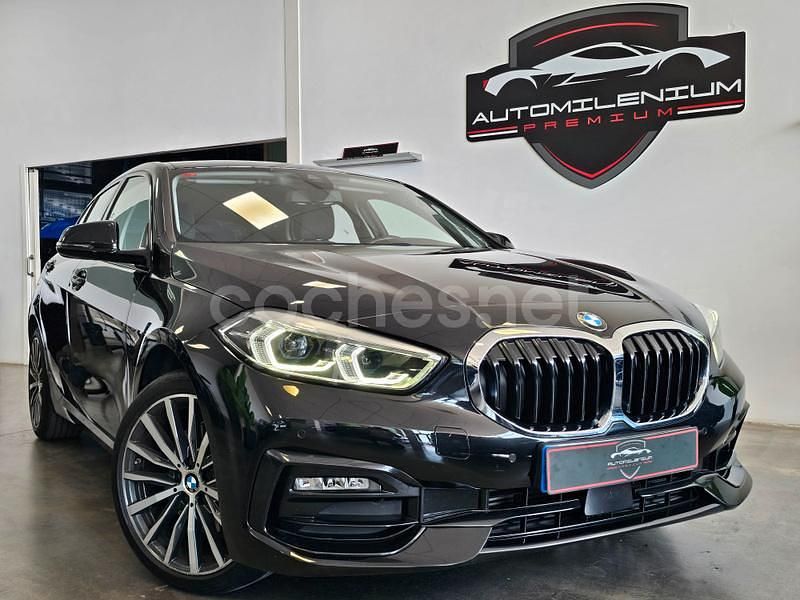 Negro Usado 2021 BMW 116 Sport Line Utilitario | 22.500 € (Precio justo) - Imagen 1/4