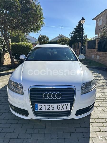 Usado Audi A6 170 CV (125 kW) 2010 Blanco Familiar