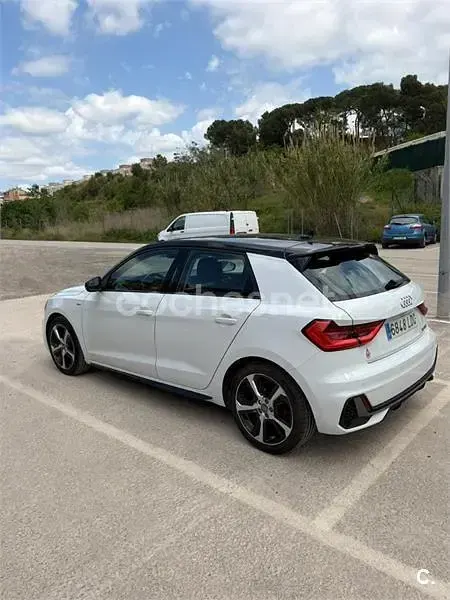 Usado Audi A1 Sportback S-Line 116 CV (85 kW) 2019 Blanco Utilitario