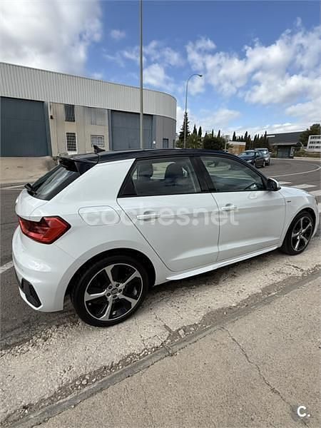 Usado Audi A1 Sportback S-Line 116 CV (85 kW) 2019 Blanco Utilitario