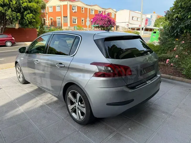 Usado Peugeot 308 Access 110 CV (80 kW) 2019 Gris / plata Berlina