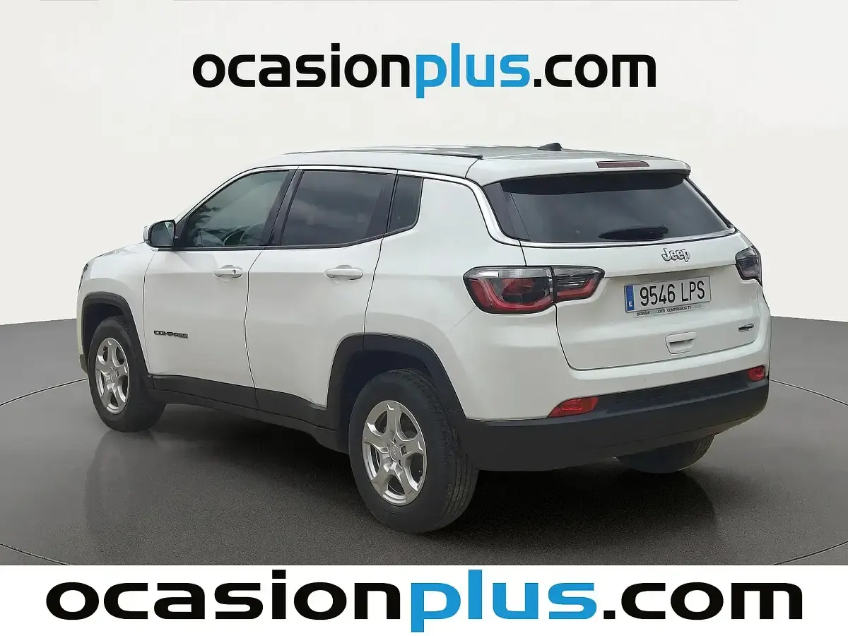 Usado Jeep Compass Longitude 130 CV (95 kW) 2021 Blanco SUV