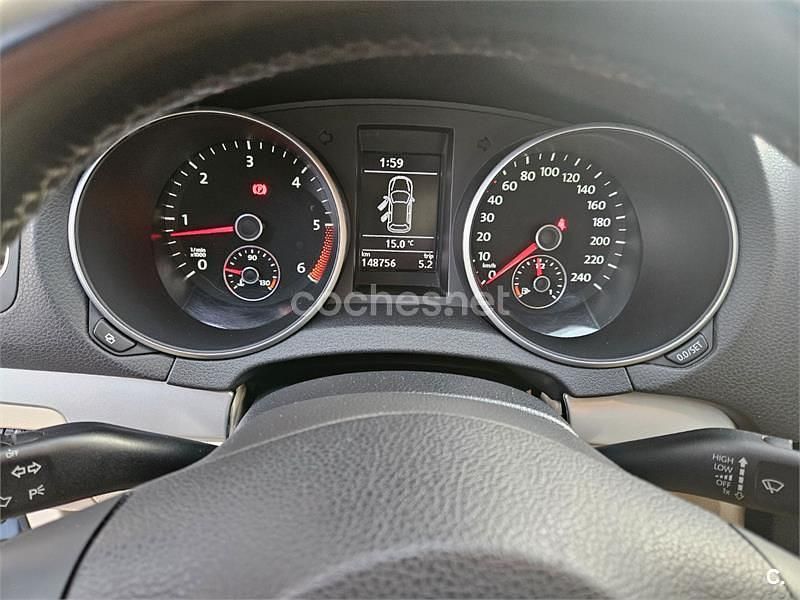 Usado VW Golf VI Advance 140 CV (102 kW) 2011 Azul Utilitario