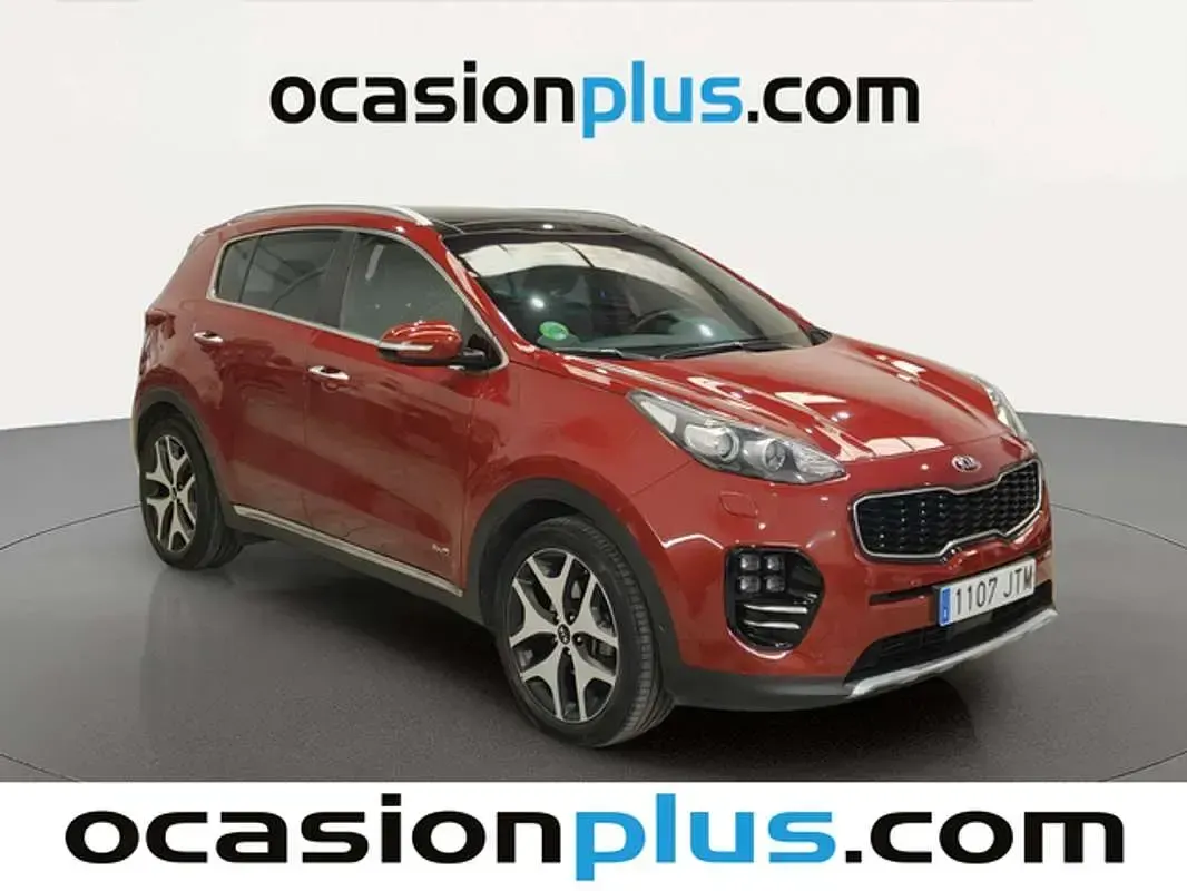 Usado Kia Sportage GT-Line 185 CV (136 kW) 2016 Rojo SUV