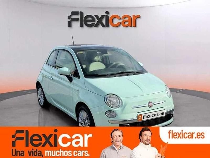 Usado Fiat 500 Lounge 69 CV (50 kW) 2015 Azul Utilitario