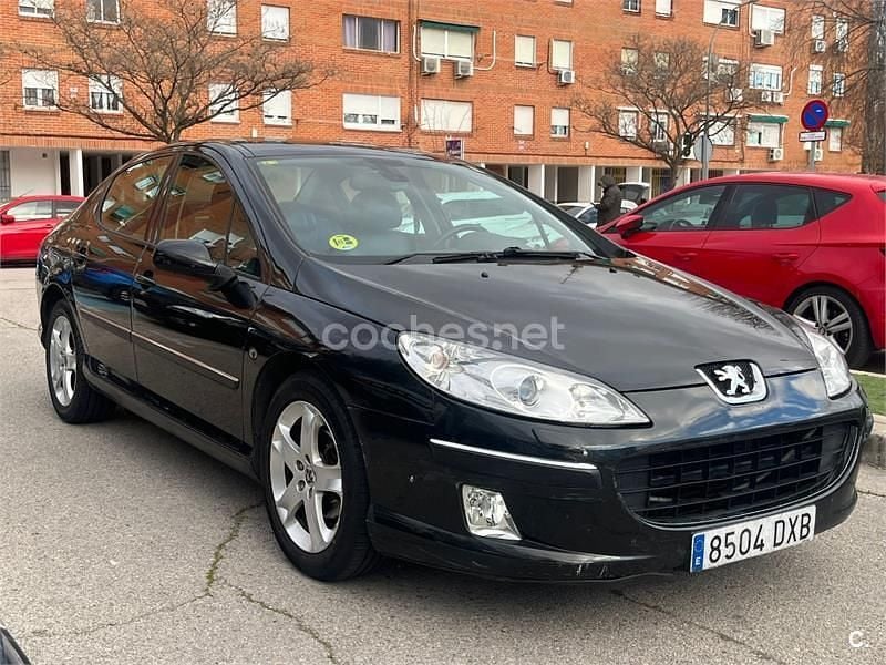 Usado Peugeot 407 Sport 136 CV (100 kW) 2006 Negro Berlina