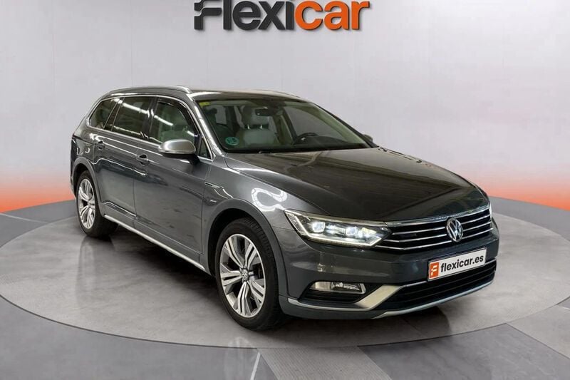 Gris Usado 2016 VW Passat Alltrack Familiar | 18.290 € (Buen precio) - Imagen 1/4