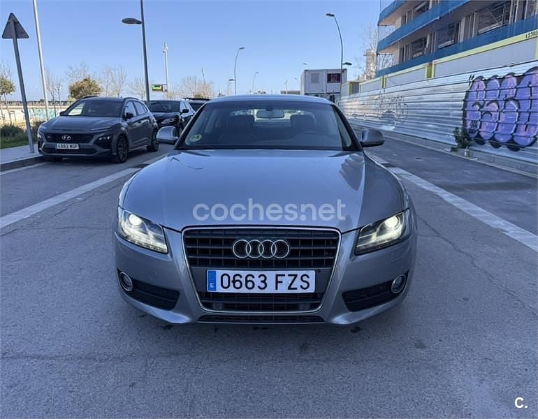 Usado Audi A5 Sport 190 CV (139 kW) 2008 Gris / plata Coupe