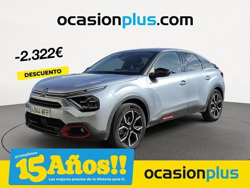 Gris Usado 2023 Citroën e-C4 Shine SUV | 20.900 € (Precio justo) - Imagen 1/4