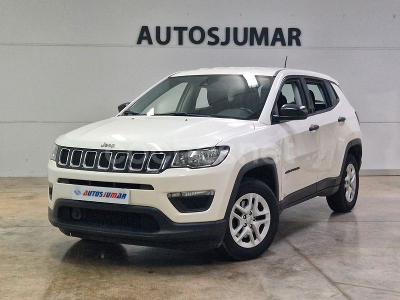 Blanco Usado 2019 Jeep Compass Sport SUV | 13.900 € (Buen precio) - Imagen 1/4