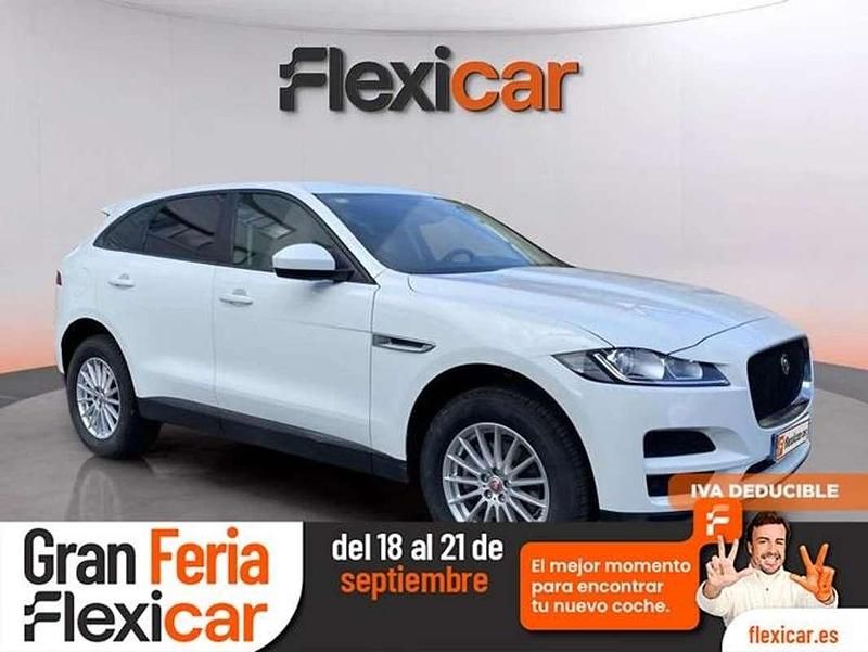 Blanco Usado 2017 Jaguar F-Pace Pure SUV | 18.190 € (Precio justo) - Imagen 1/4