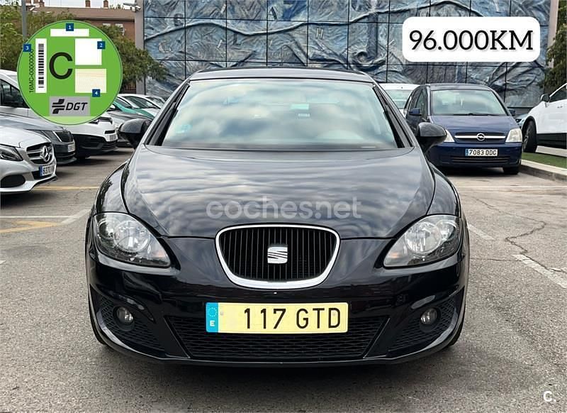 Negro Usado 2010 Seat Leon Style Berlina | 6490 € (Buen precio) - Imagen 1/4
