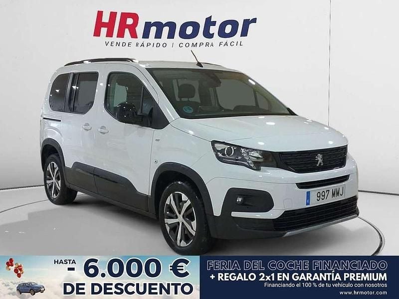 Usado Peugeot Rifter GT 132 CV (97 kW) 2023 Blanco Monovolumen