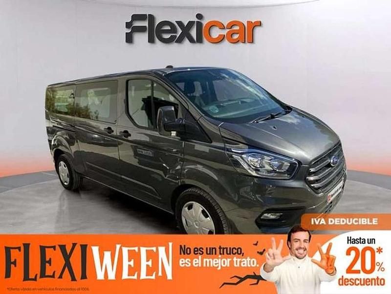 Gris Usado 2023 Ford Transit Custom Trend Familiar | 26.990 € (Super precio) - Imagen 1/4