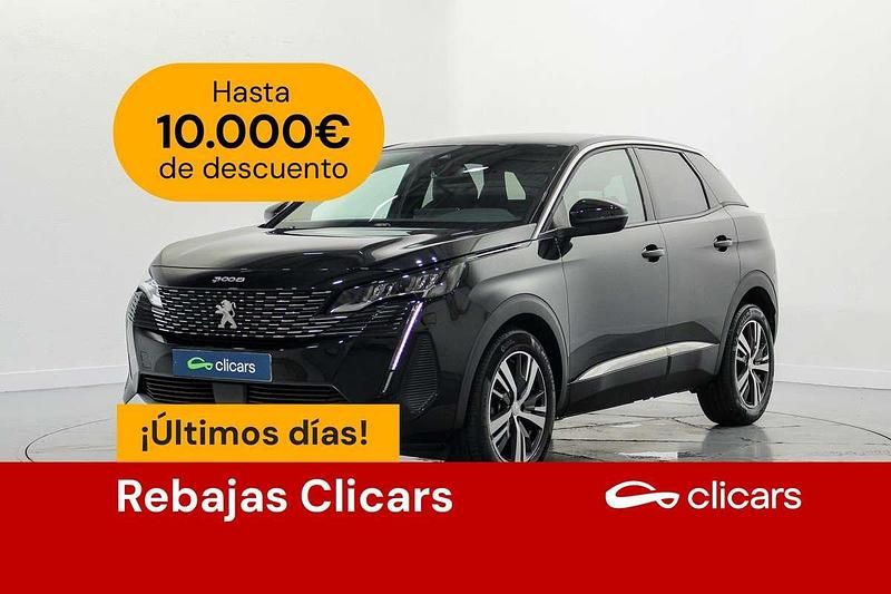 Negro Usado 2023 Peugeot 3008 Allure SUV | 19.990 € (Buen precio) - Imagen 1/4