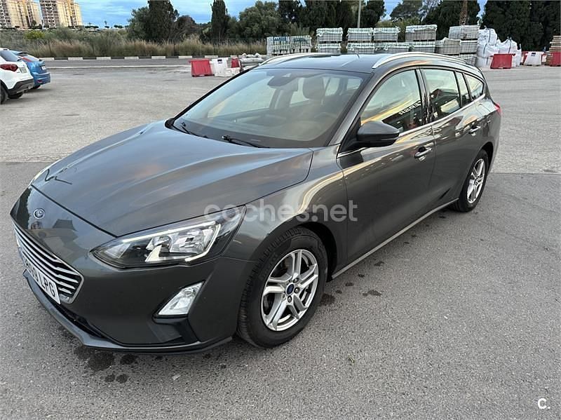Marrón Usado 2021 Ford Focus Trend Familiar | 11.750 € (Buen precio) - Imagen 1/4