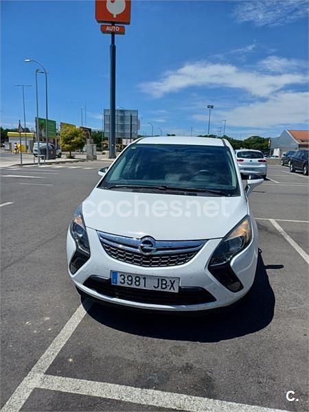 Blanco Usado 2014 Opel Zafira Tourer Selective Monovolumen | 8200 € (Precio justo) - Imagen 1/4