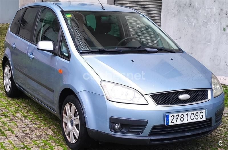 Azul Usado 2007 Ford C-MAX Ghia Monovolumen | 2300 € (Buen precio) - Imagen 1/4