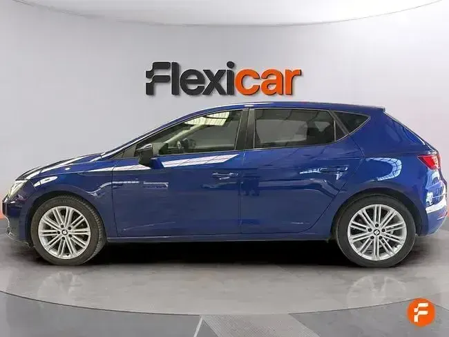 Usado Seat Leon FR 150 CV (110 kW) 2017 Azul
