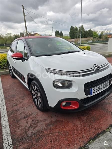 Usado Citroën C3 Feel 75 CV (55 kW) 2018 Blanco Utilitario