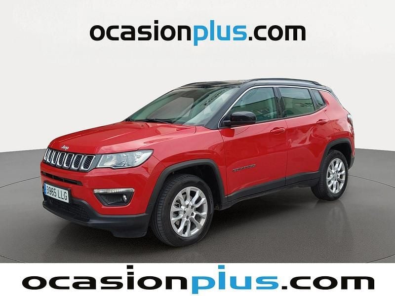 Rojo Usado 2020 Jeep Compass Longitude SUV | 15.682 € (Buen precio) - Imagen 1/4
