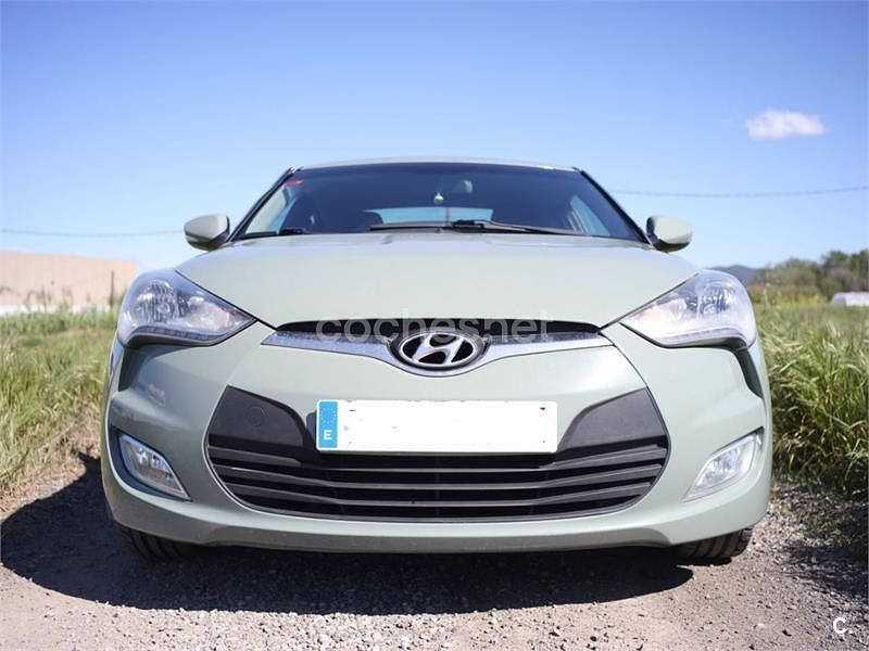 Usado Hyundai Veloster Sport 140 CV (102 kW) 2012 Verde Utilitario