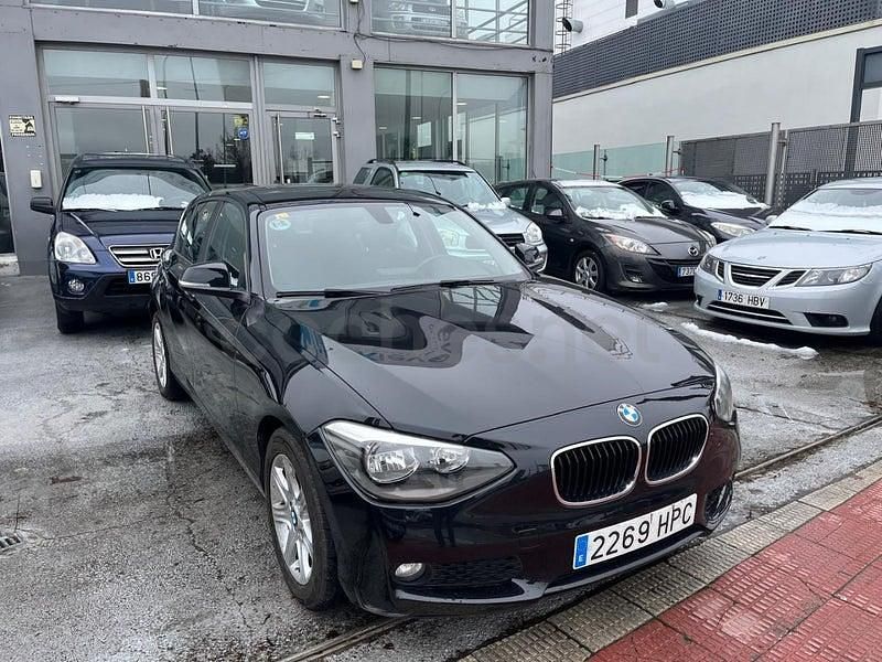 Usado BMW 116 Efficient Dynamics 116 CV (85 kW) 2013 Negro Utilitario