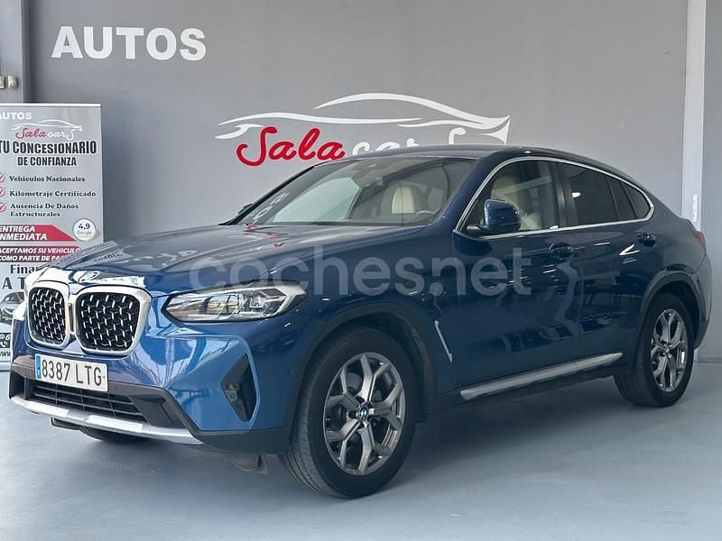 Azul Usado 2021 BMW X4 xLine SUV | 44.000 € (Un poco caro) - Imagen 1/4
