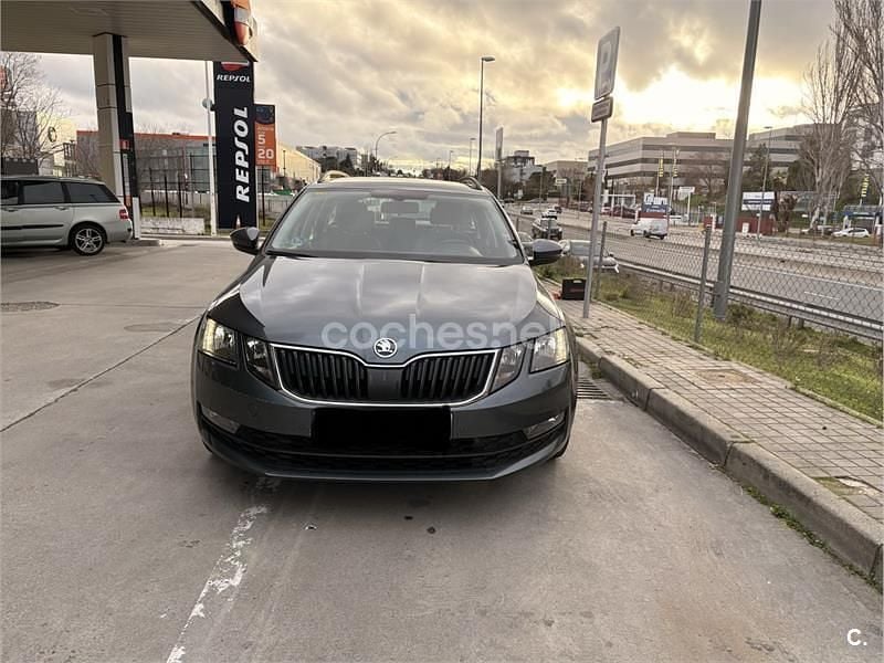 Usado Skoda Octavia G-TEC Ambition 131 CV (96 kW) 2020 Gris / plata Familiar