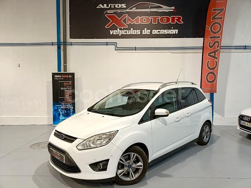 Usado Ford Grand C-Max Titanium 115 CV (84 kW) 2015 Blanco Monovolumen