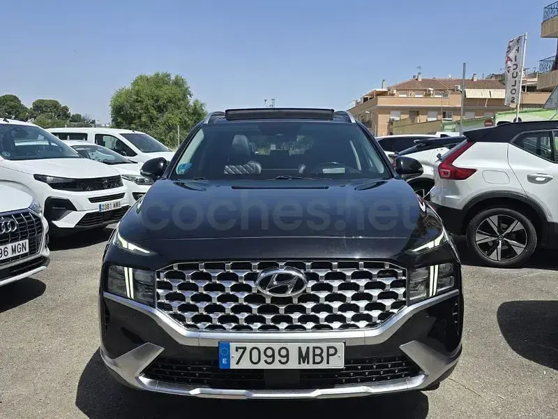 Usado Hyundai Santa Fe Style 265 CV (194 kW) 2022 Negro SUV