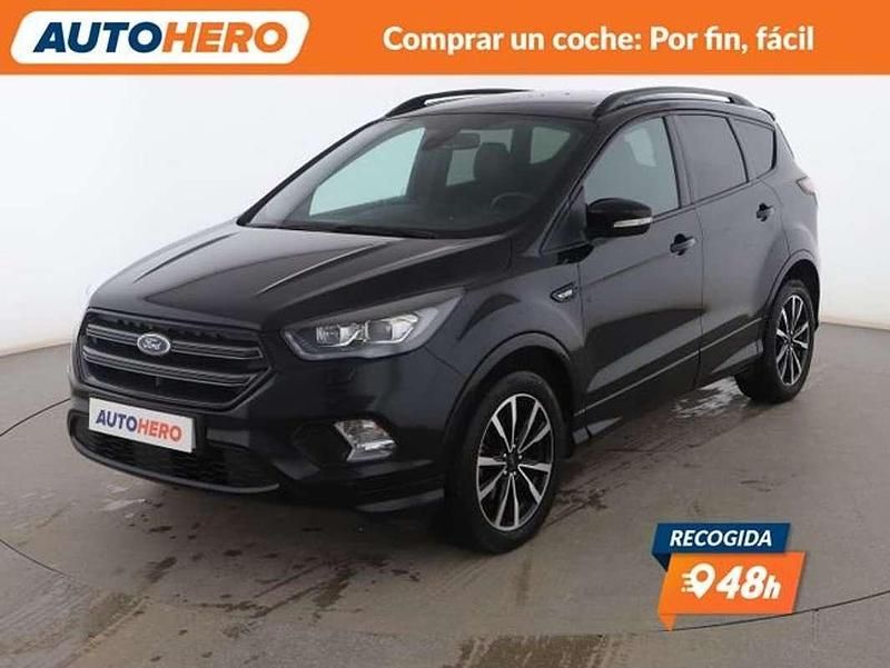 Negro Usado 2018 Ford Kuga ST-Line SUV | 17.299 € (Precio justo) - Imagen 1/3