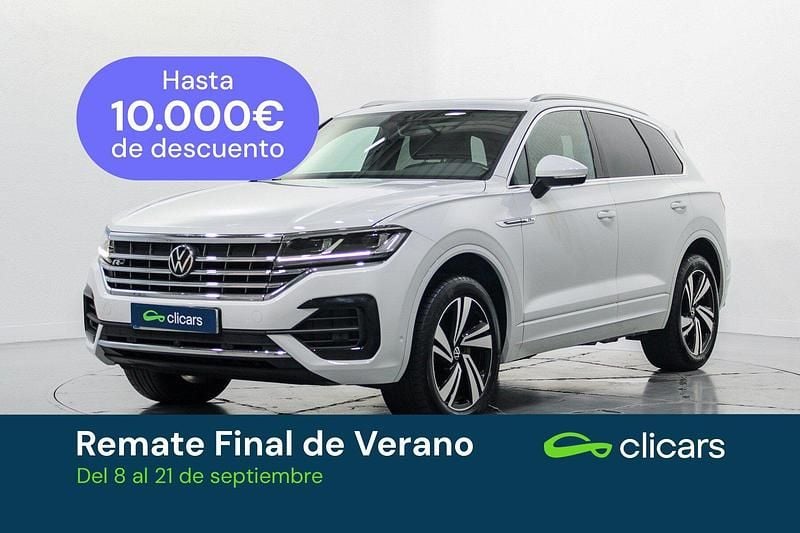 Blanco Usado 2021 VW Touareg R-line SUV | 42.990 € (Buen precio) - Imagen 1/4