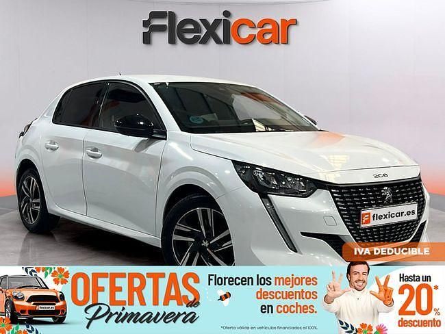 Usado Peugeot 208 Allure 100 CV (73 kW) 2023 Blanco Utilitario