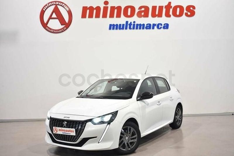Usado Peugeot 208 Active 100 CV (73 kW) 2022 Blanco Utilitario