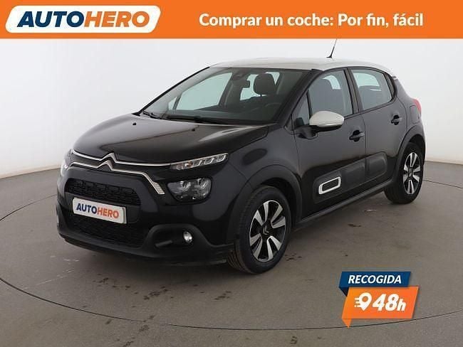 Usado Citroën C3 Feel 83 CV (61 kW) 2022 Negro Utilitario