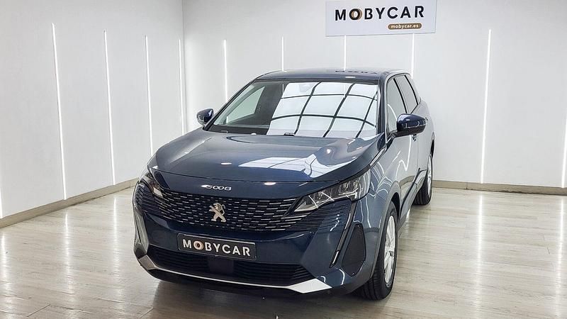 Azul Usado 2021 Peugeot 5008 Active Monovolumen | 22.495 € (Precio justo) - Imagen 1/4